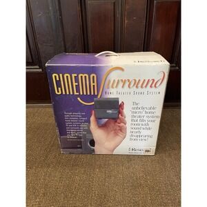 NIB Emerson Research Cinema Surround Home Theater Sound System  Micro 10
